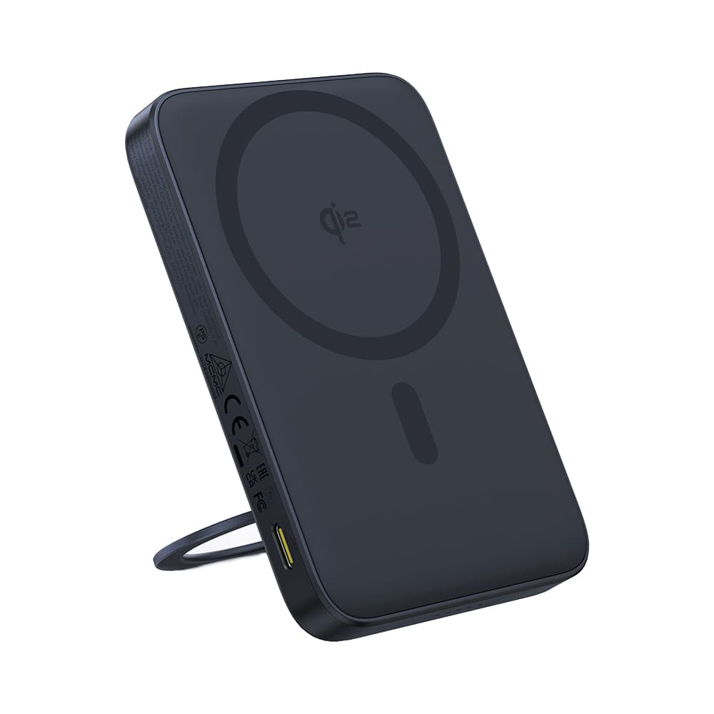 Baseus Power Bank PicoGo 5000mAh 20W s otočným stojánkem černá - náhled 1