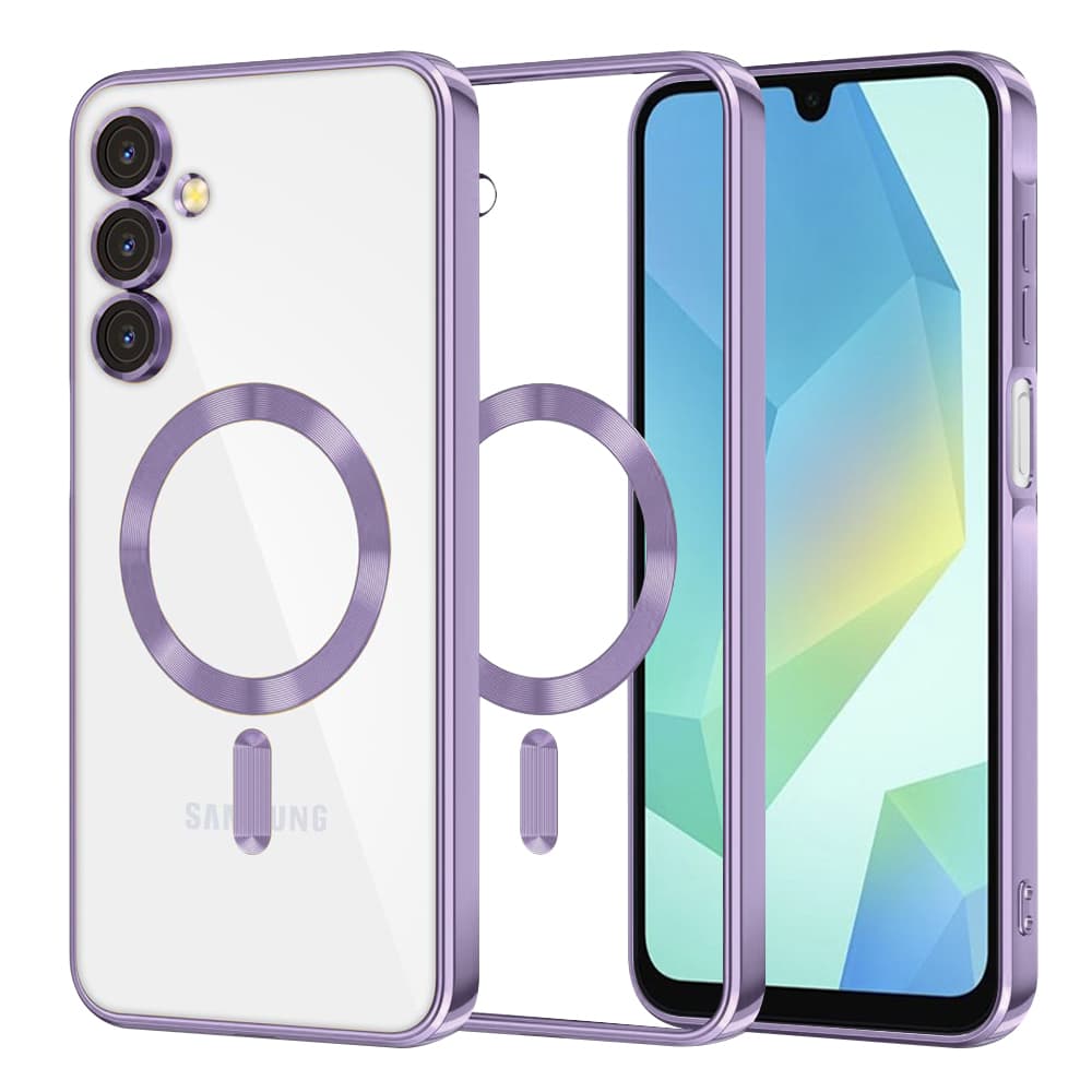Techsuit Luxury Crystal MagSafe pro Samsung Galaxy A16 4G / A16 5G světle fialová - náhled 1