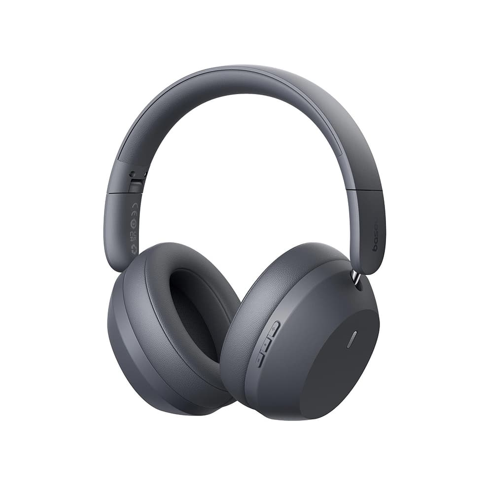 Baseus Wireless Headphones Bass 35 Max náhlavní bezdrátová sluchátka šedá - náhled 1