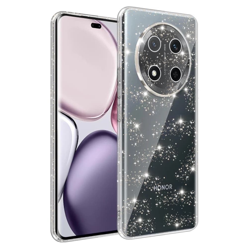 Techsuit SparkleSkin Series Honor Magic7 Lite X9c průhledný obal - náhled 1