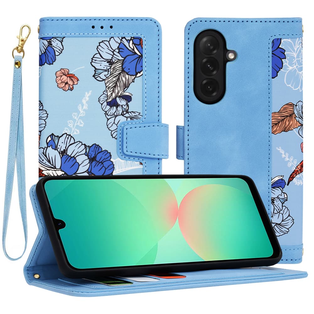 Techsuit FlipCraft pro Samsung Galaxy A26 5G v živé modré - náhled 1