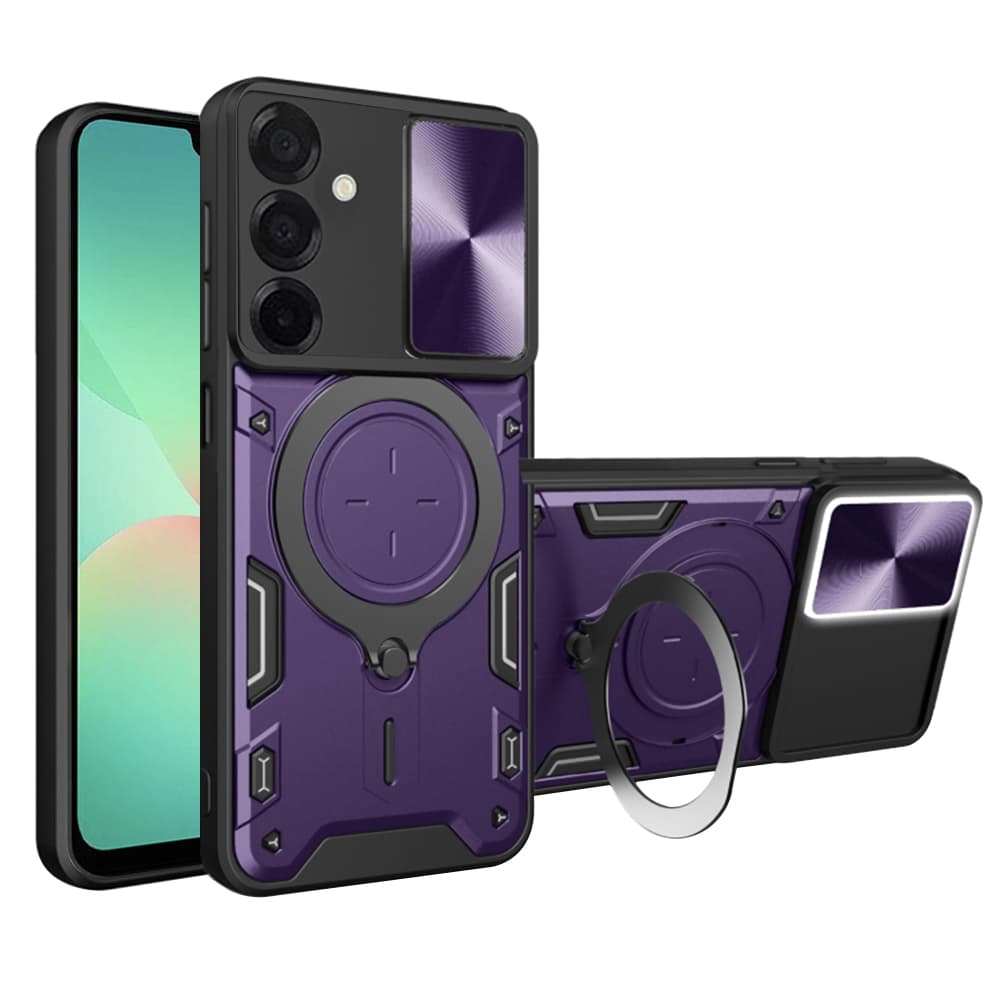 Pouzdro Techsuit CamGuard Pro pro Samsung Galaxy A26 5G fialové - náhled 1
