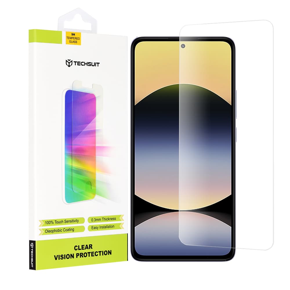 Techsuit Clear Vision Glass pro Xiaomi Redmi Note 14 4G/5G průhledný - náhled 1