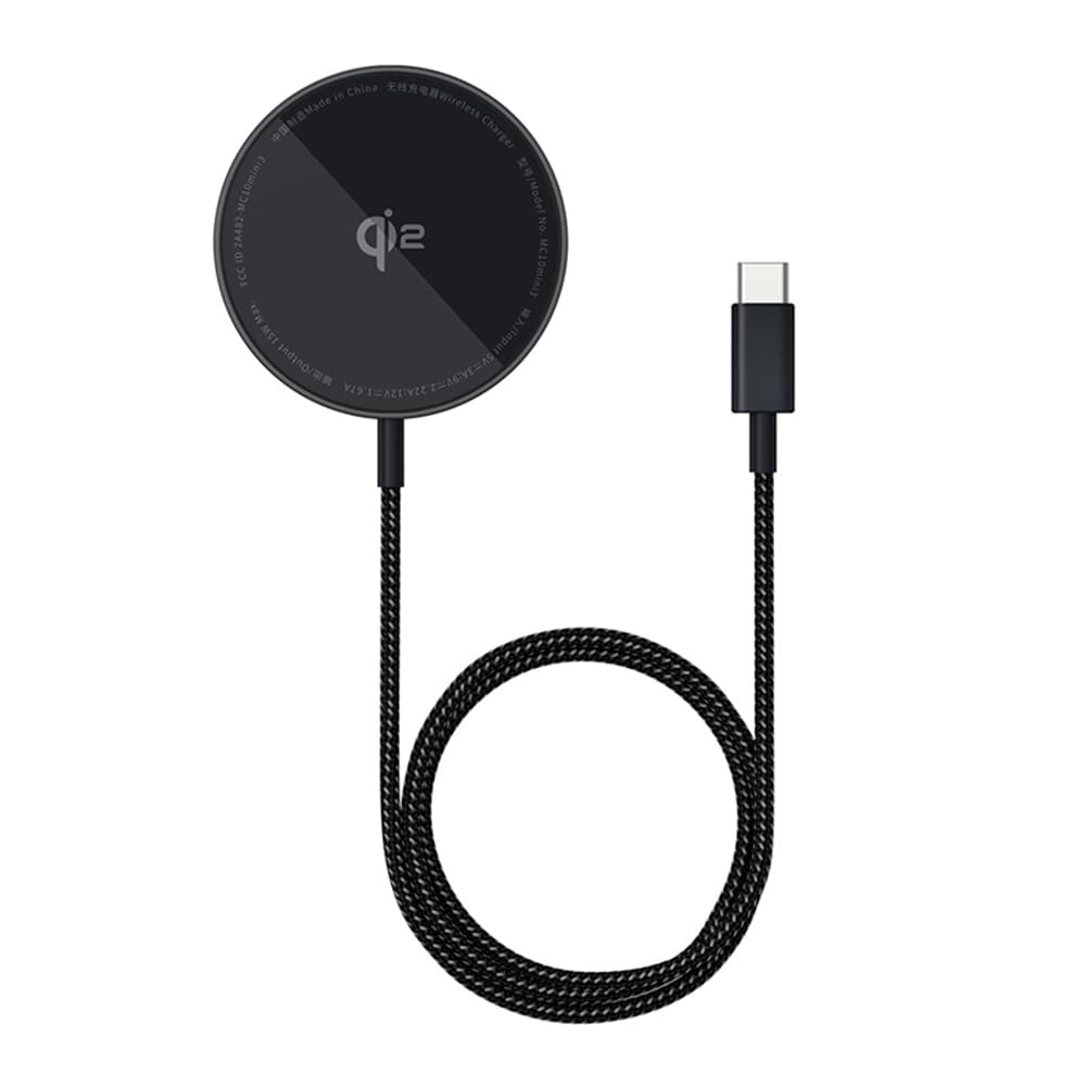 Baseus Magnetic Wireless Charger Simple Mini4 Air 15W černá - náhled 1