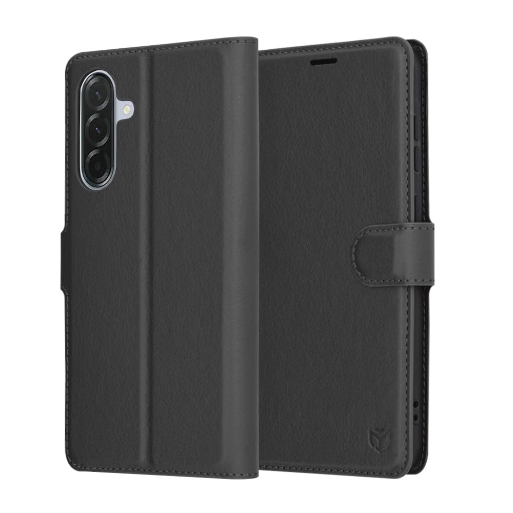 Pouzdro Techsuit Leather Folio pro Samsung Galaxy A56 5G černé - náhled 1