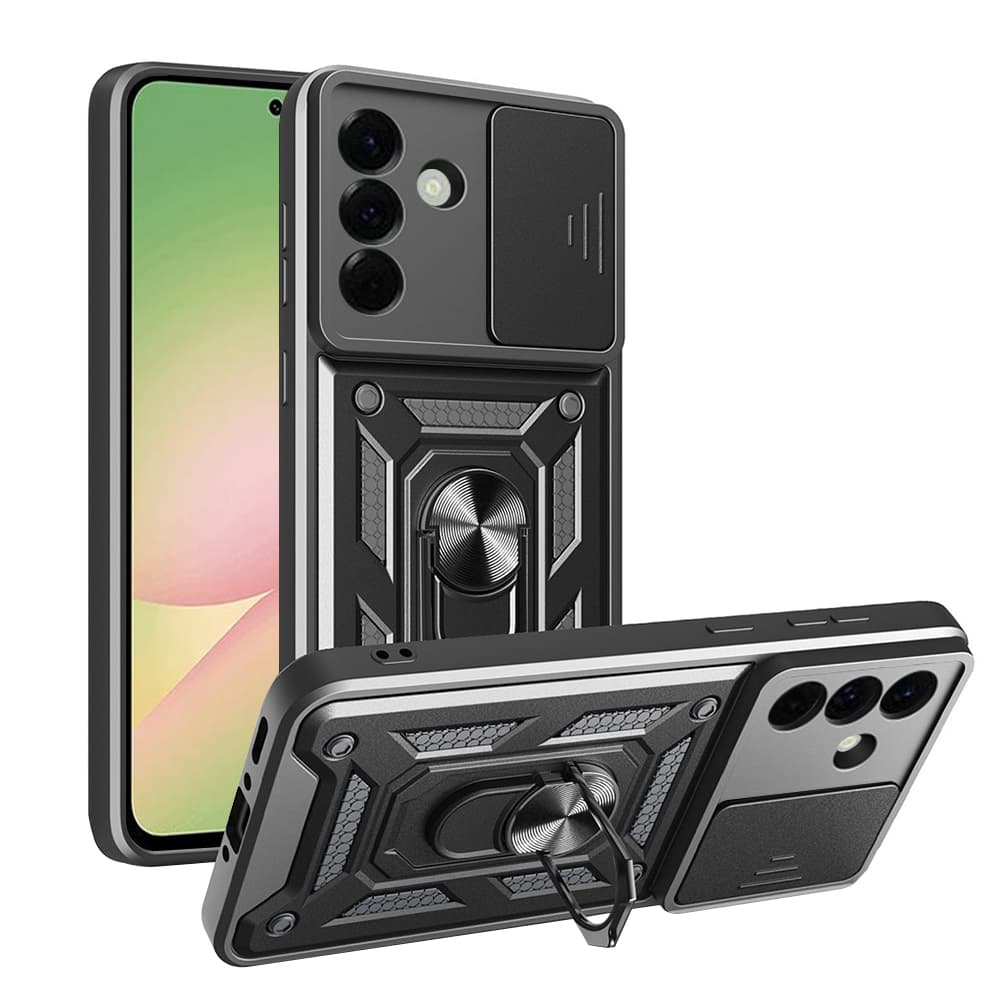 Techsuit CamShield Series Samsung Galaxy A56 5G černý - náhled 1