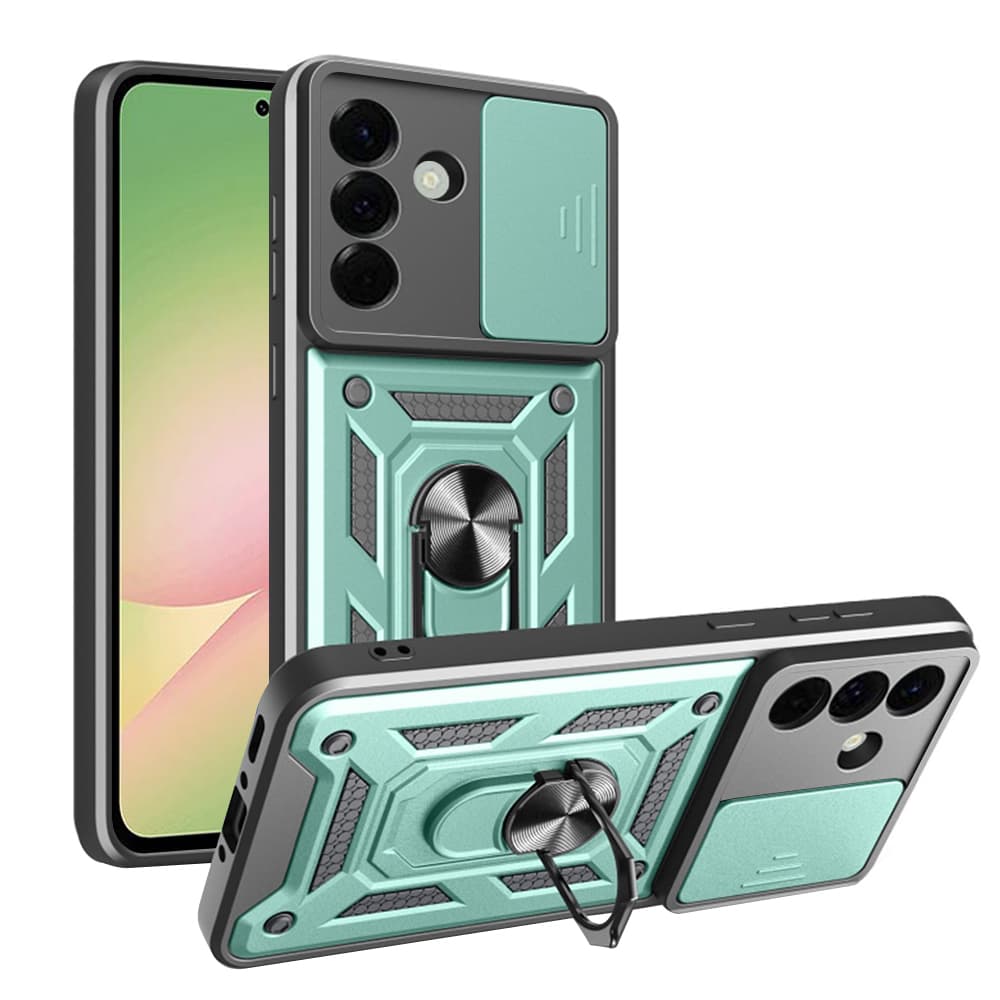 Techsuit CamShield Series Samsung Galaxy A56 5G zelený - náhled 1