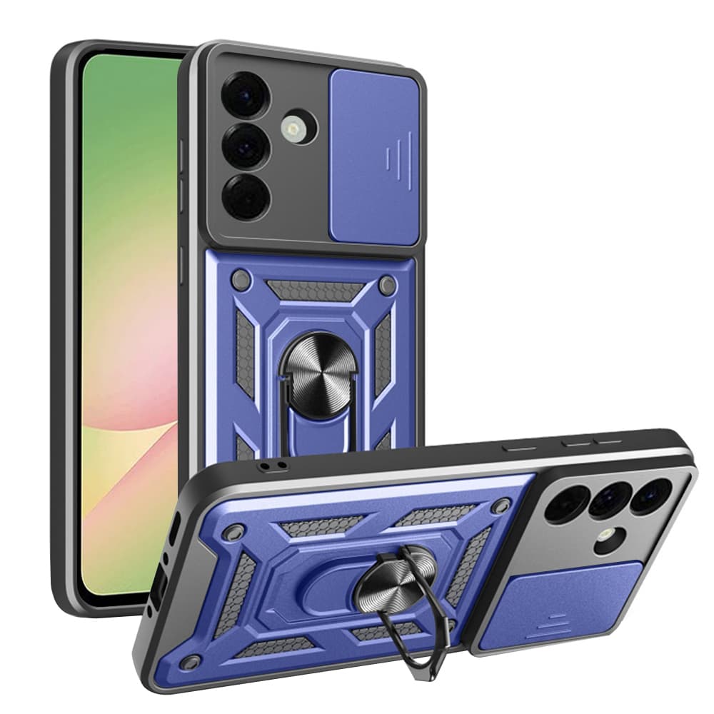 Techsuit CamShield Series Samsung Galaxy A56 5G modrá - náhled 1
