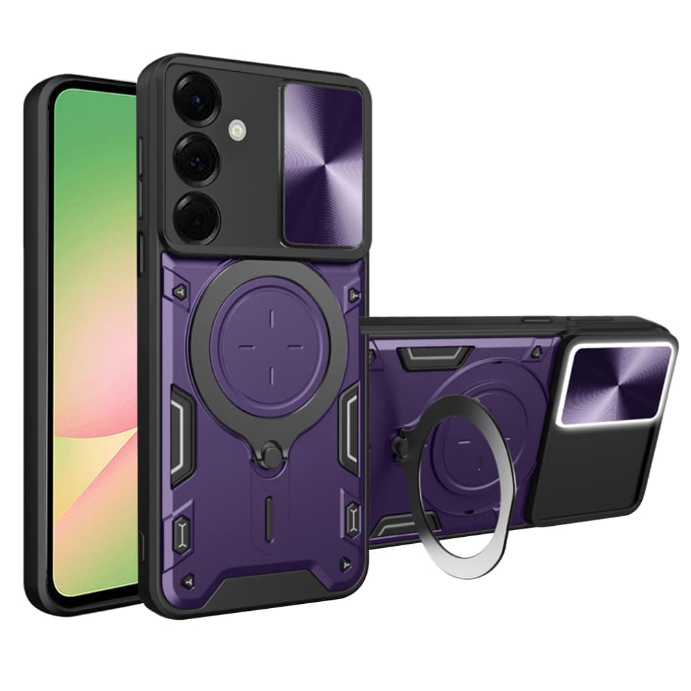 Techsuit CamGuard Pro pro Samsung Galaxy A56 5G fialový - náhled 1