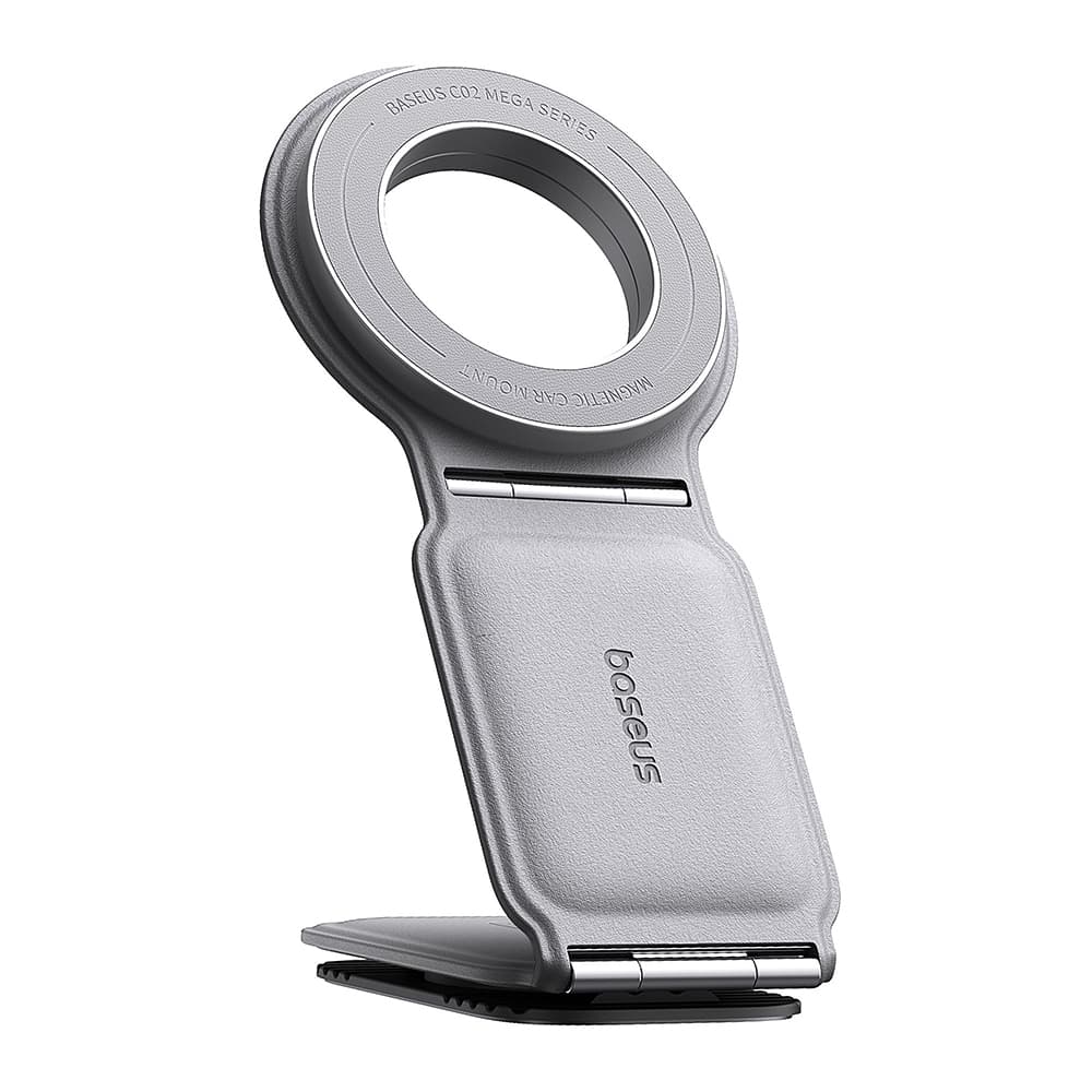 Baseus Car Holder PrimeTrip Series C02 PU kůže 360° 25N univerzální montáž matná šedá - náhled 1