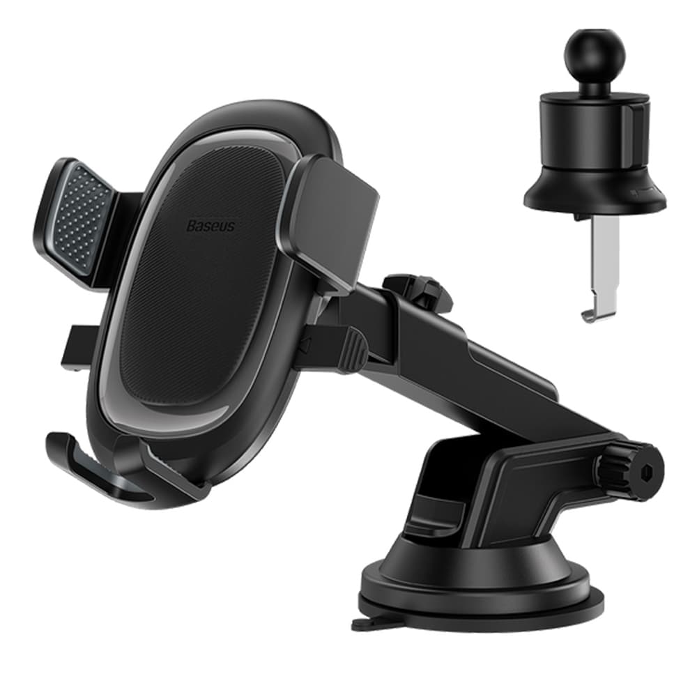 Baseus Držák do auta UltraControl Pro Series Auto Clamping na palubní desku/ventilaci černý Cluster - náhled 1