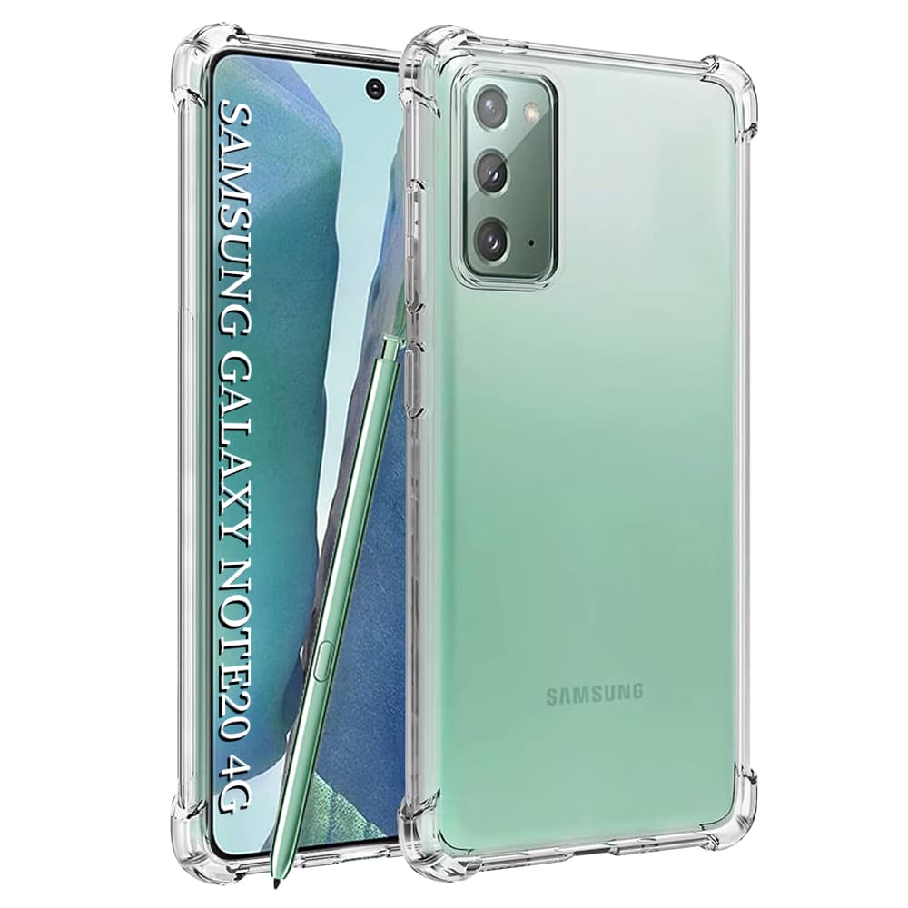 Techsuit Shockproof průhledný silikon Samsung Galaxy Note 20 4G/5G průhledný - náhled 1