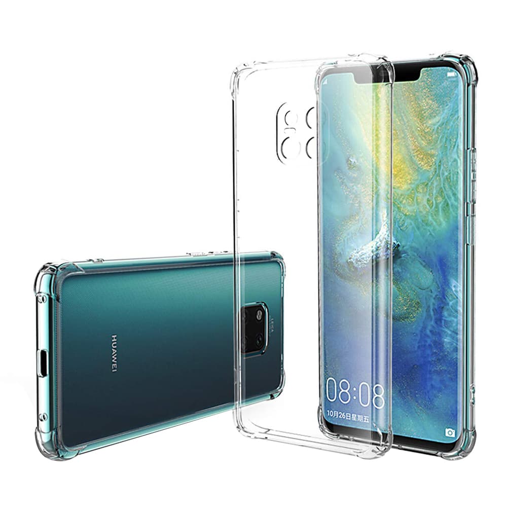 Techsuit Shockproof průhledný silikon Huawei Mate 20 Pro průhledný - náhled 1