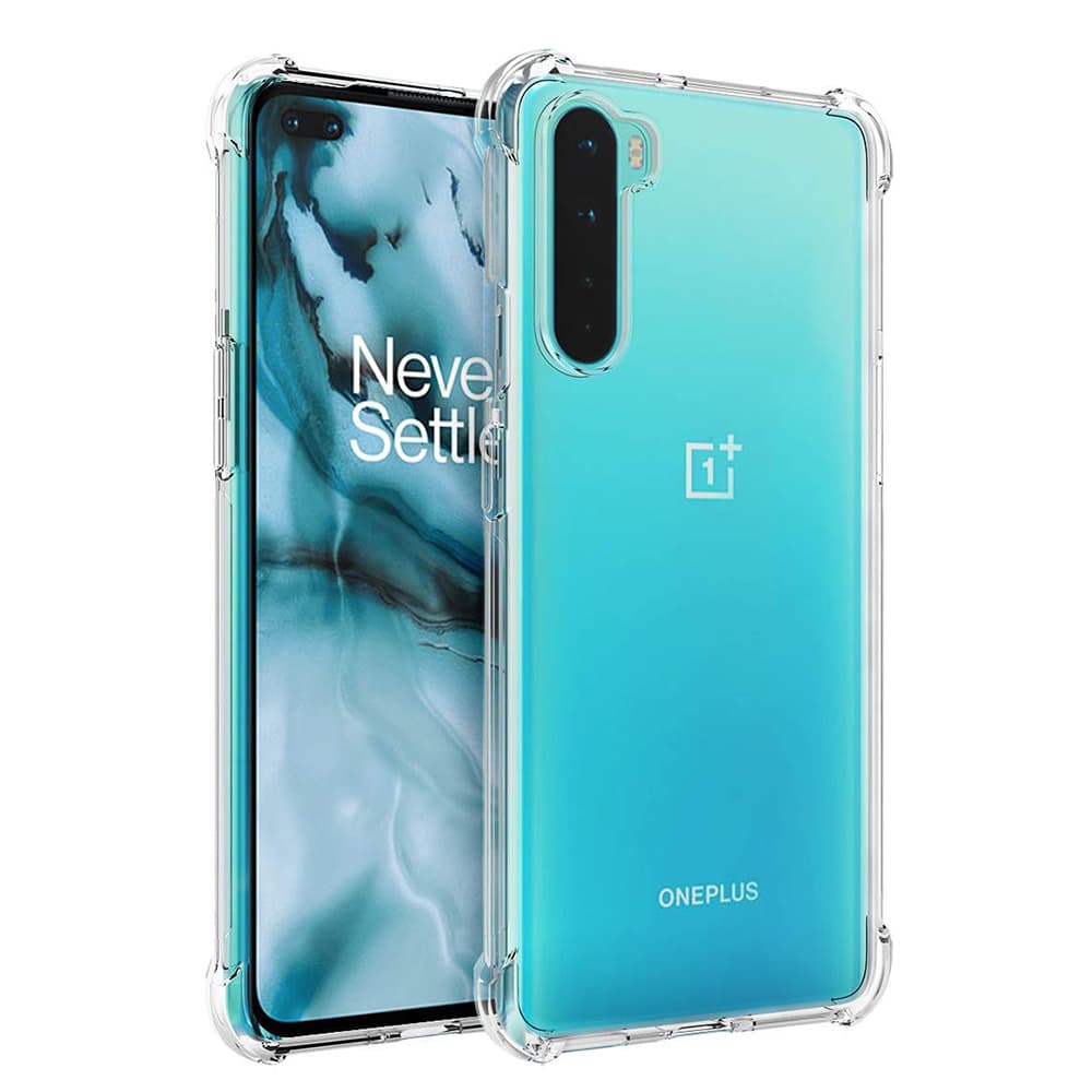 Techsuit Shockproof průhledný silikon OnePlus Nord 5G průhledný - náhled 1