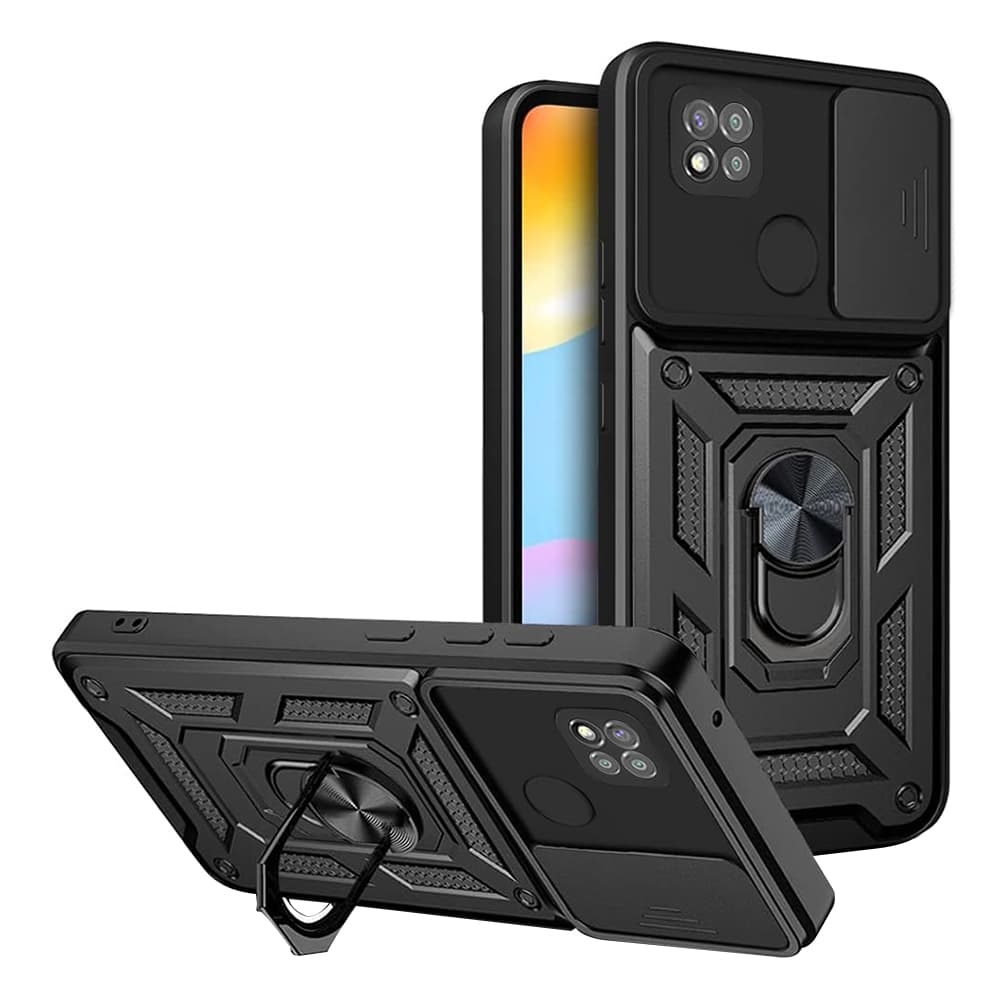 Pouzdro Techsuit CamShield Series pro Xiaomi Redmi 9C / Redmi 9C NFC černé - náhled 1