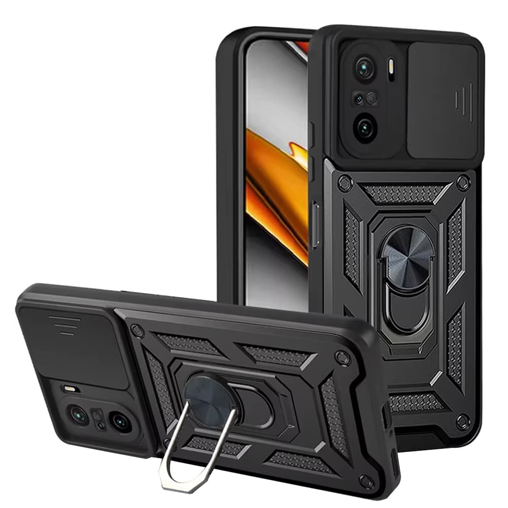Techsuit CamShield Series Xiaomi Mi 11i Poco F3 černý - náhled 1