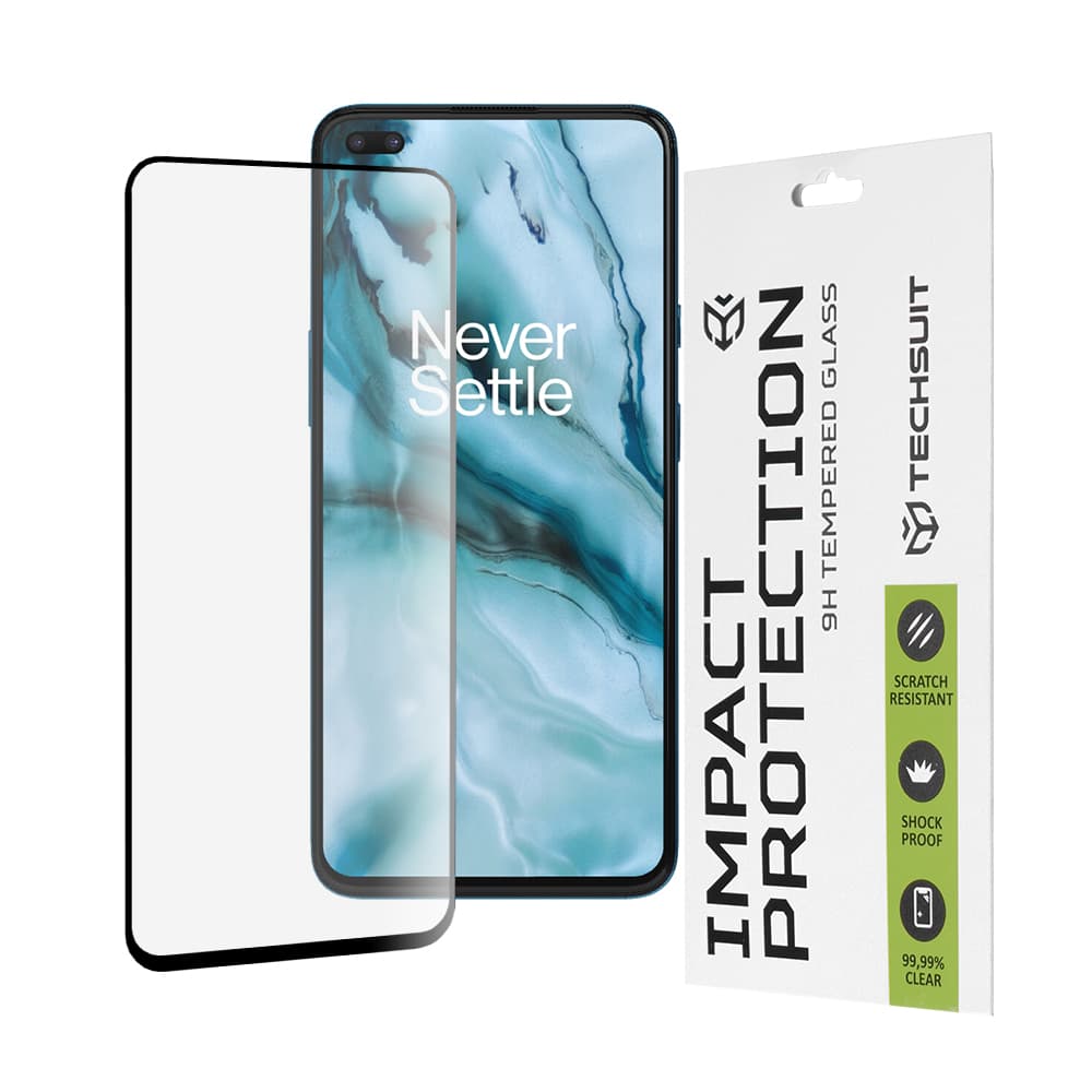 Ochranné sklo Techsuit 111D pro OnePlus Nord 5G černé - náhled 1