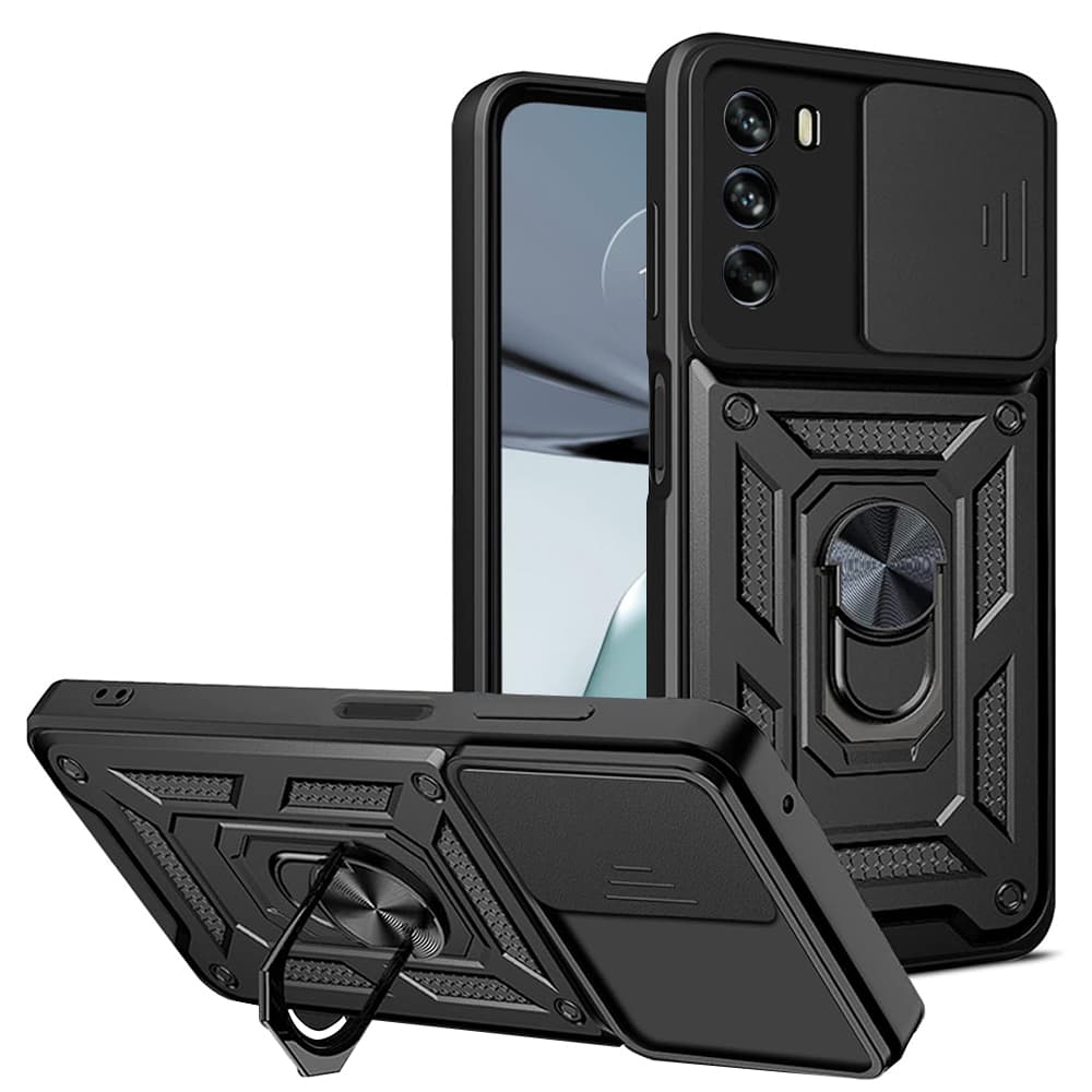 Techsuit CamShield Series pouzdro pro Motorola Moto G62 5G černé - náhled 1