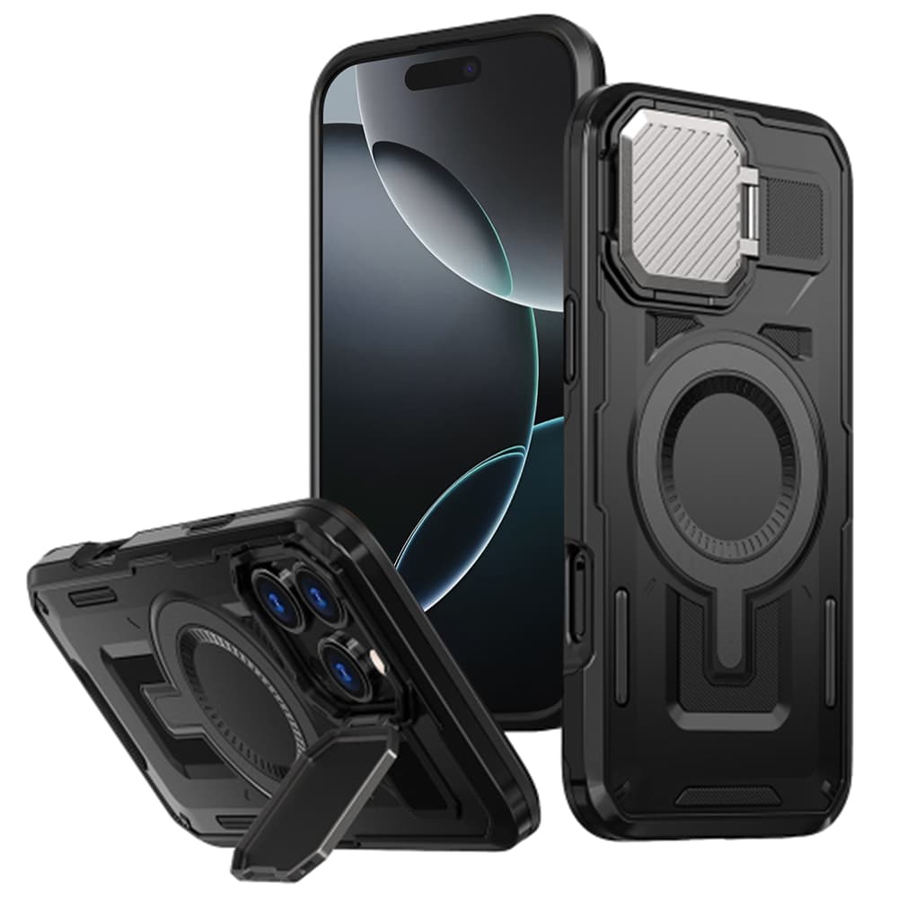 Techsuit CamVault MagSafe pro iPhone 16 Pro černý - náhled 1