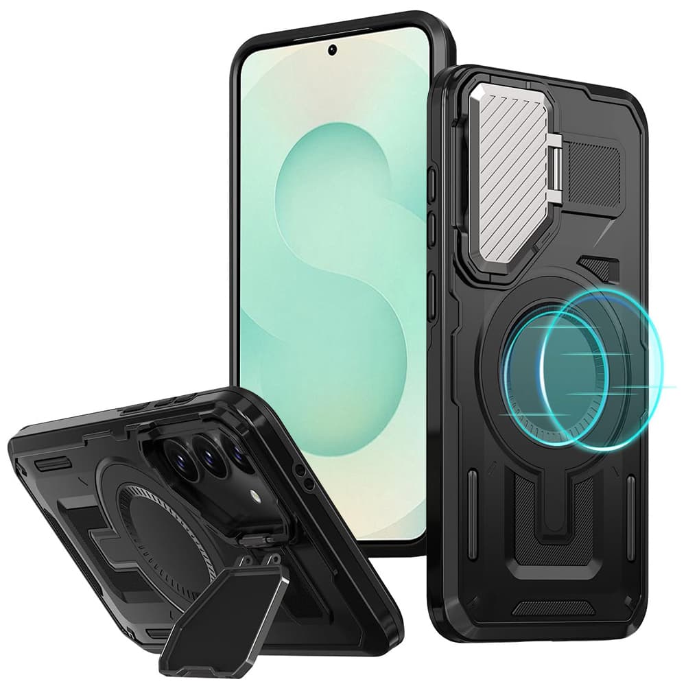 Techsuit CamVault MagSafe pro Samsung Galaxy S25 Plus černá - náhled 1