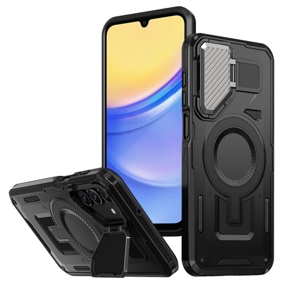 Techsuit CamVault MagSafe pro Samsung Galaxy A15 4G A15 5G černá - náhled 1