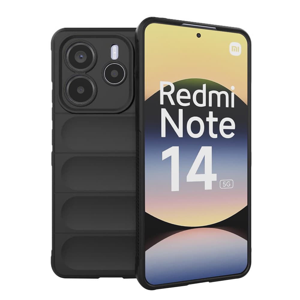 Ochranný kryt Techsuit Magic Shield pro Xiaomi Redmi Note 14 5G černý - náhled 1