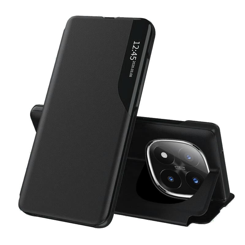 Pouzdro Techsuit eFold Series pro Xiaomi Redmi Note 14 Pro+ 5G černé - náhled 1