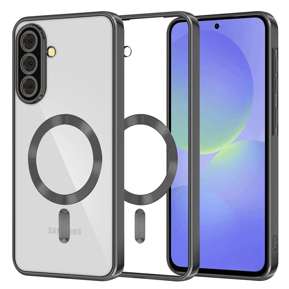 Techsuit Luxury Crystal MagSafe pro Samsung Galaxy A36 5G A56 5G černá - náhled 1