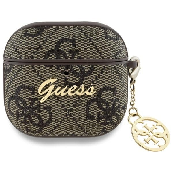 Guess 4G Charm Collection GUA4G4GSMW Apple AirPods 4 hnědá - náhled 1