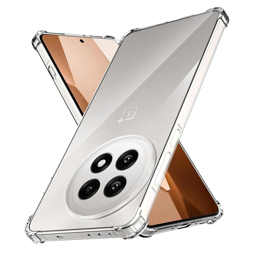 Techsuit Shockproof průhledný silikonový obal OnePlus 13R průhledný - náhled 1