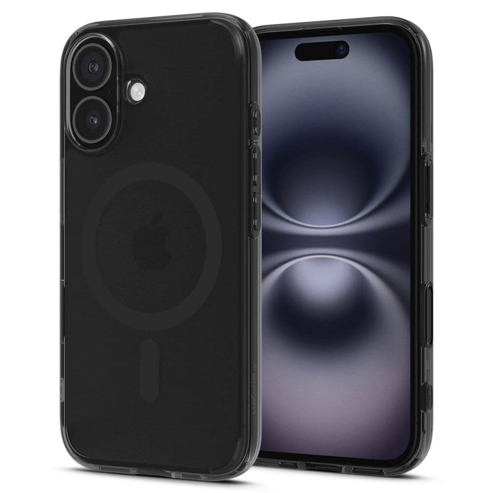 Spigen Ultra Hybrid T MagSafe iPhone 16 Černý mrazivý