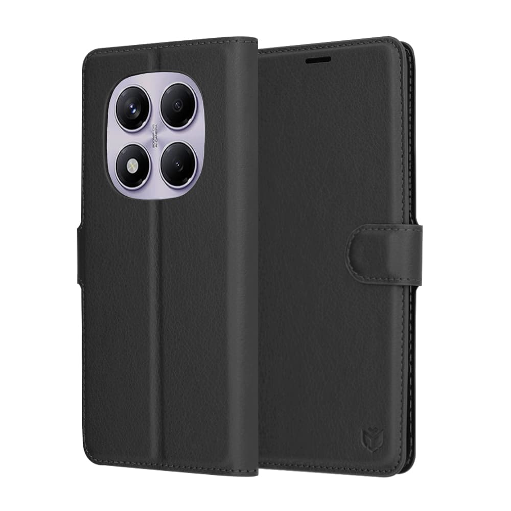 Pouzdro Techsuit Leather Folio pro Xiaomi Redmi Note 14 Pro 4G černé - náhled 1
