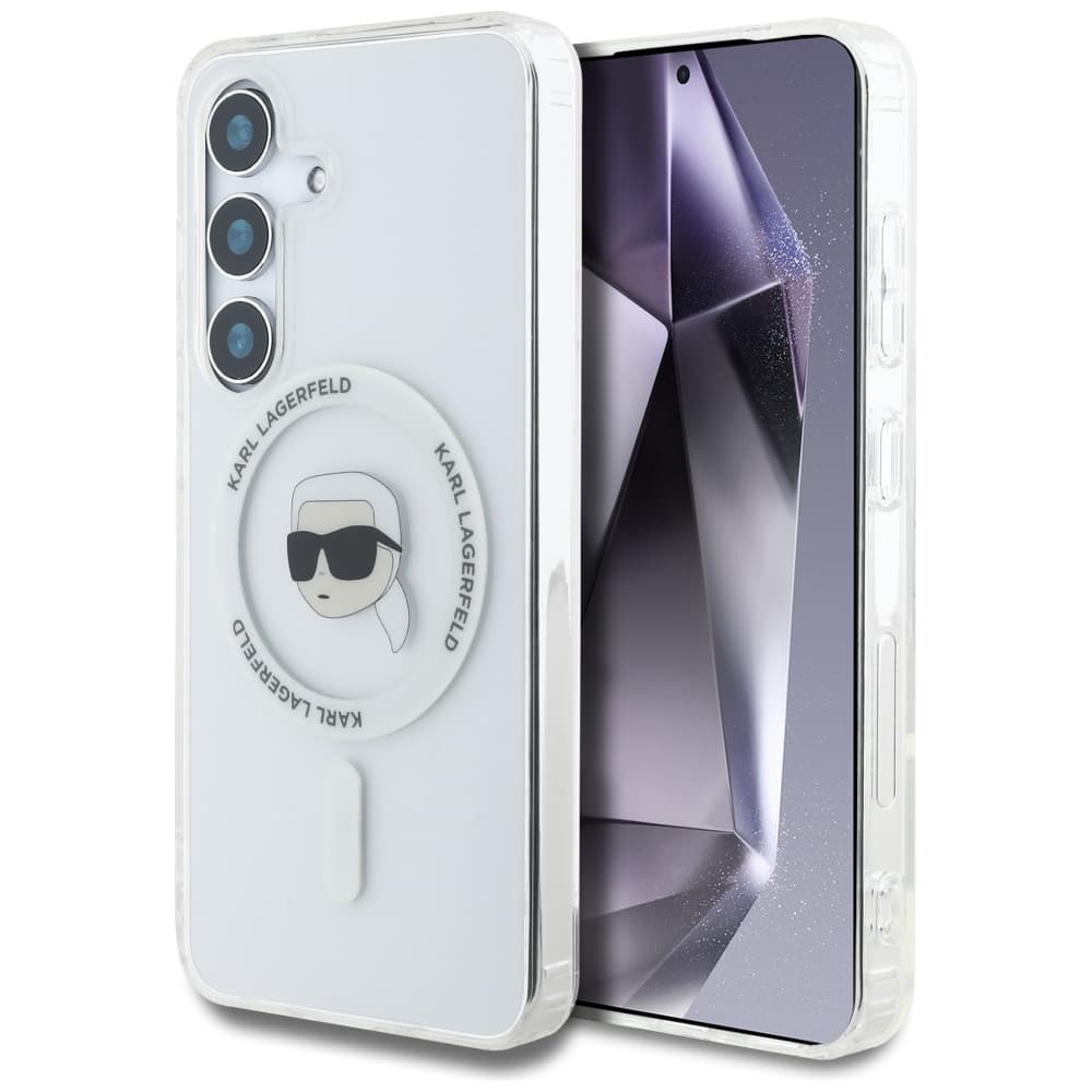 Karl Lagerfeld IML MagSafe Samsung Galaxy S25 Karlova hlava - náhled 1