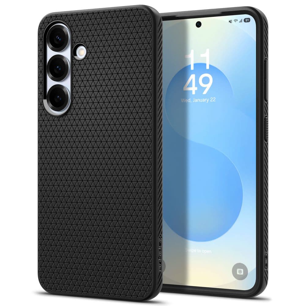 Spigen Liquid Air Samsung Galaxy S25 Plus matná černá - náhled 1
