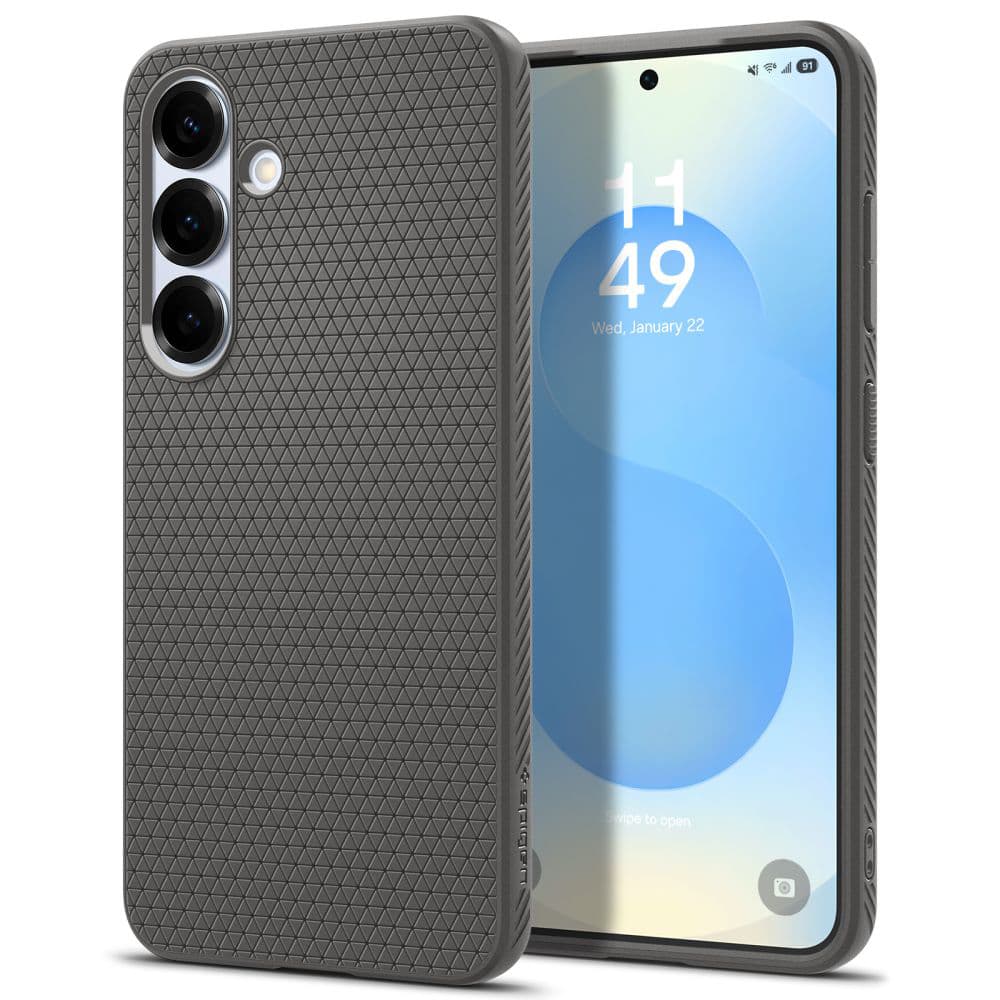 Spigen Liquid Air Samsung Galaxy S25 Plus mramorově šedá - náhled 1