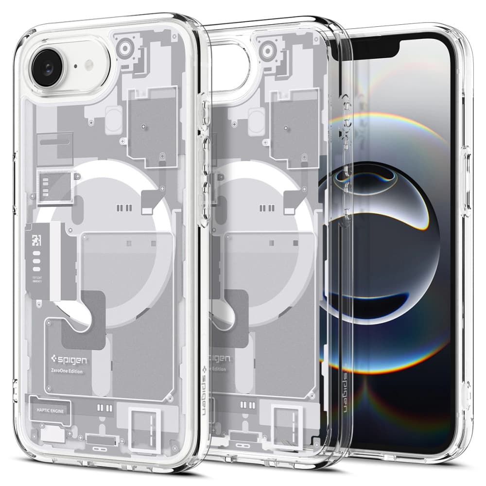 Spigen Ultra Hybrid Zero One MagSafe pro iPhone 16e bílý