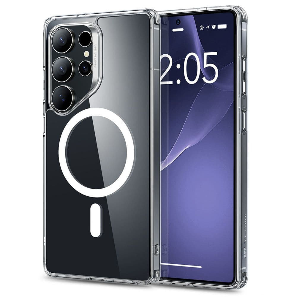 ESR Classic Hybrid HaloLock pro Samsung Galaxy S25 Ultra průhledný - náhled 1