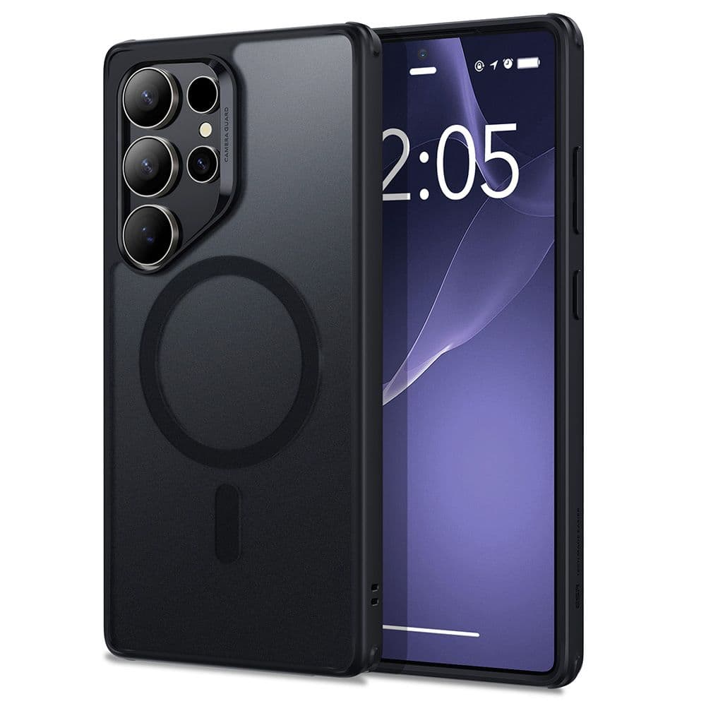 ESR Classic Hybrid HaloLock pro Samsung Galaxy S25 Ultra v matné černé - náhled 1
