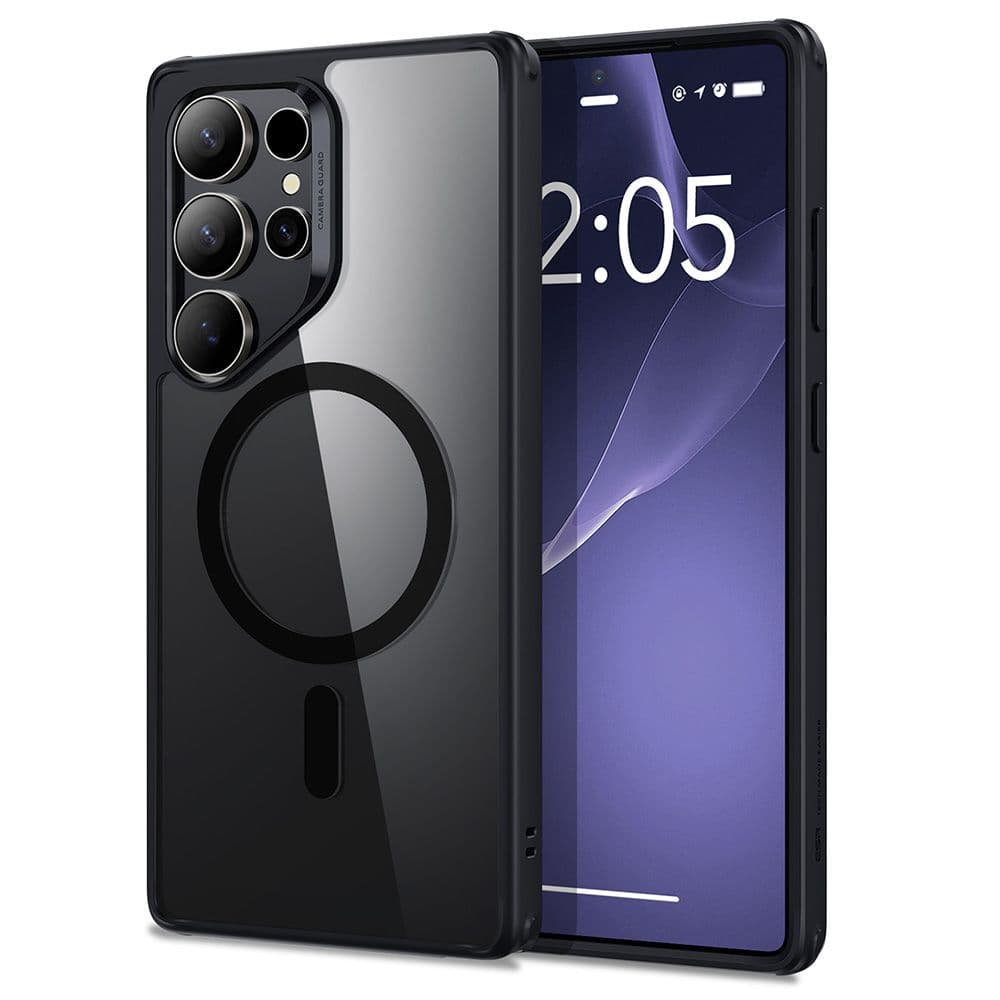 ESR Classic Hybrid HaloLock pro Samsung Galaxy S25 Ultra černá průhledná - náhled 1