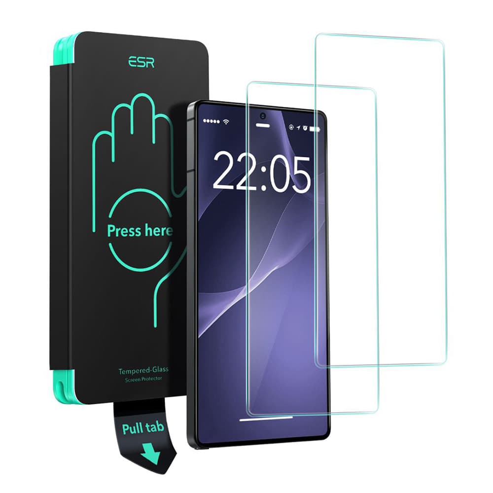 ESR Tempered Glass 2ks Samsung Galaxy S25 Ultra průhledné - náhled 1