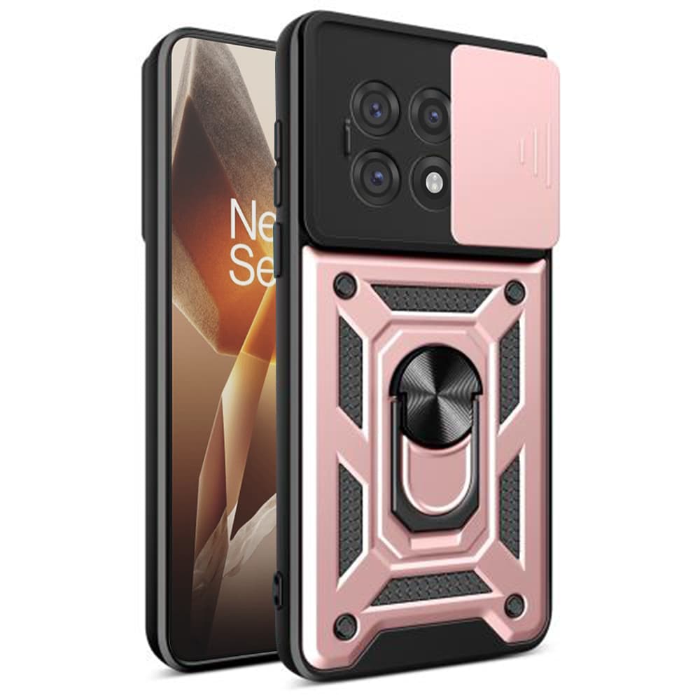 Techsuit CamShield Series OnePlus 13R růžově zlatý - náhled 1