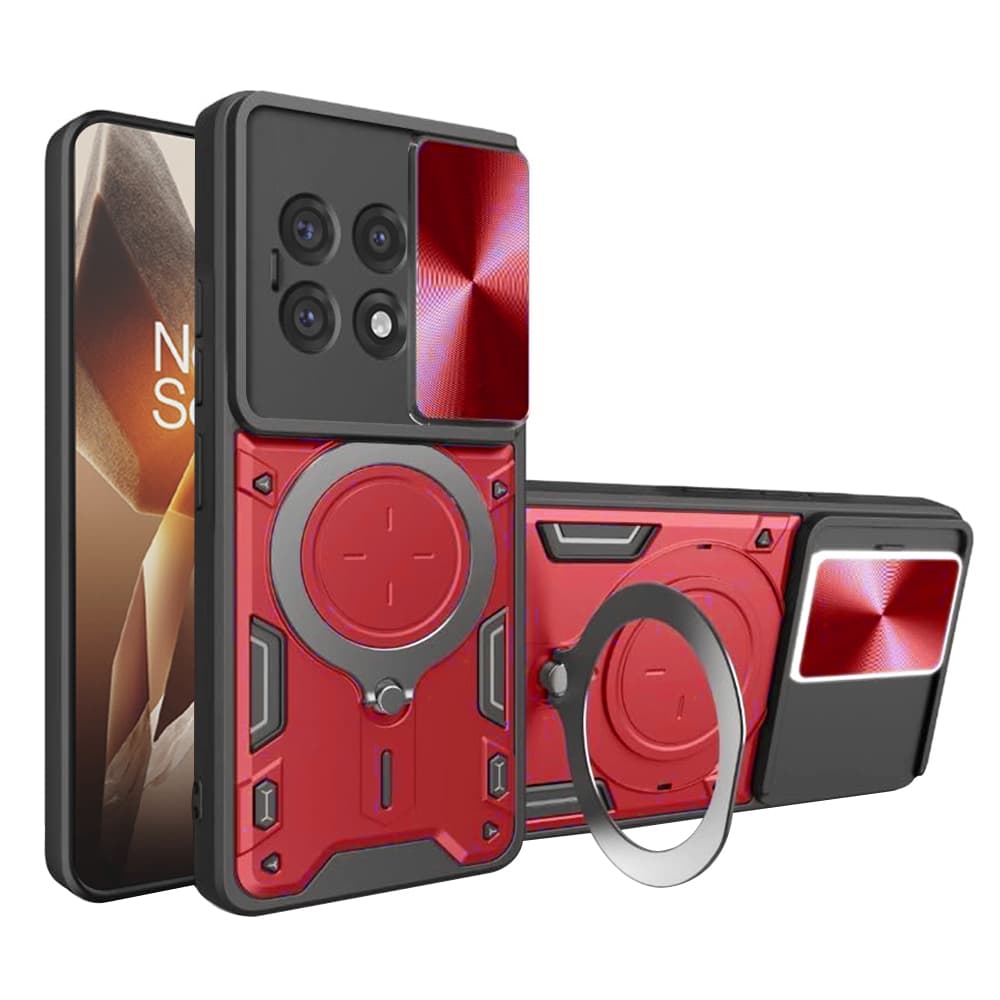 Techsuit CamGuard Pro OnePlus 13R červený - náhled 1