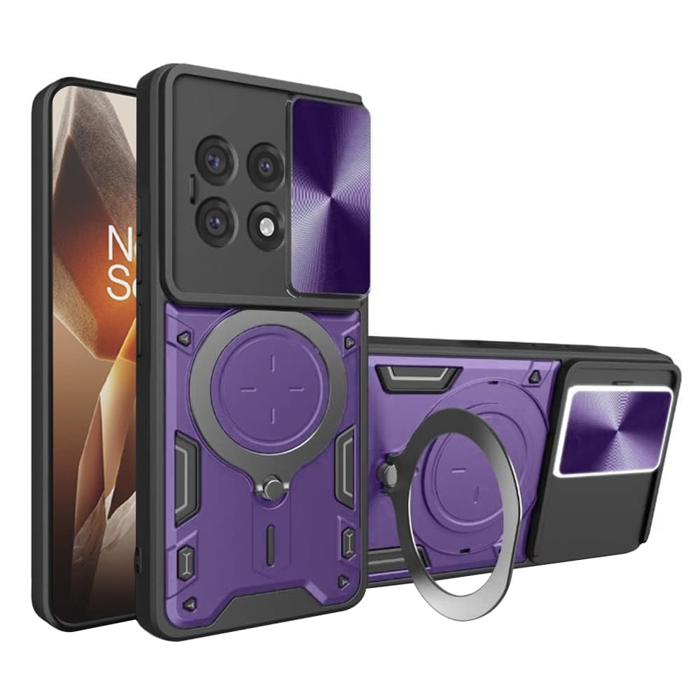 Techsuit CamGuard Pro OnePlus 13R fialová - náhled 1