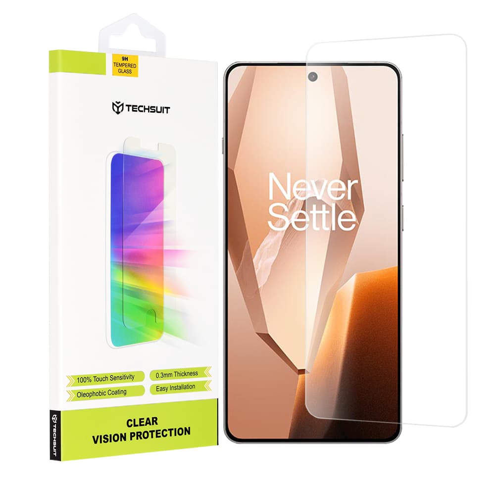 Techsuit Clear Vision Glass OnePlus 13R Transparentní - náhled 1