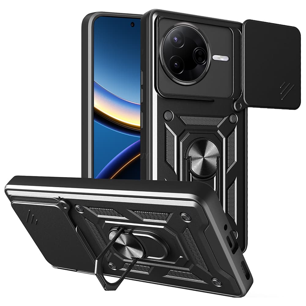 Techsuit CamShield Series Xiaomi Poco F7 Pro černý - náhled 1