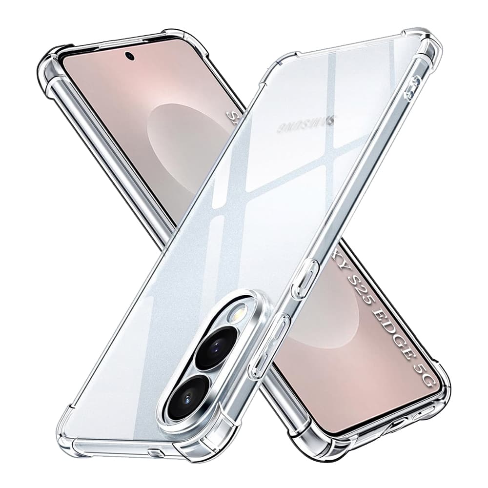 Techsuit Shockproof průhledný silikon pro Samsung Galaxy S25 Edge průhledný - náhled 1
