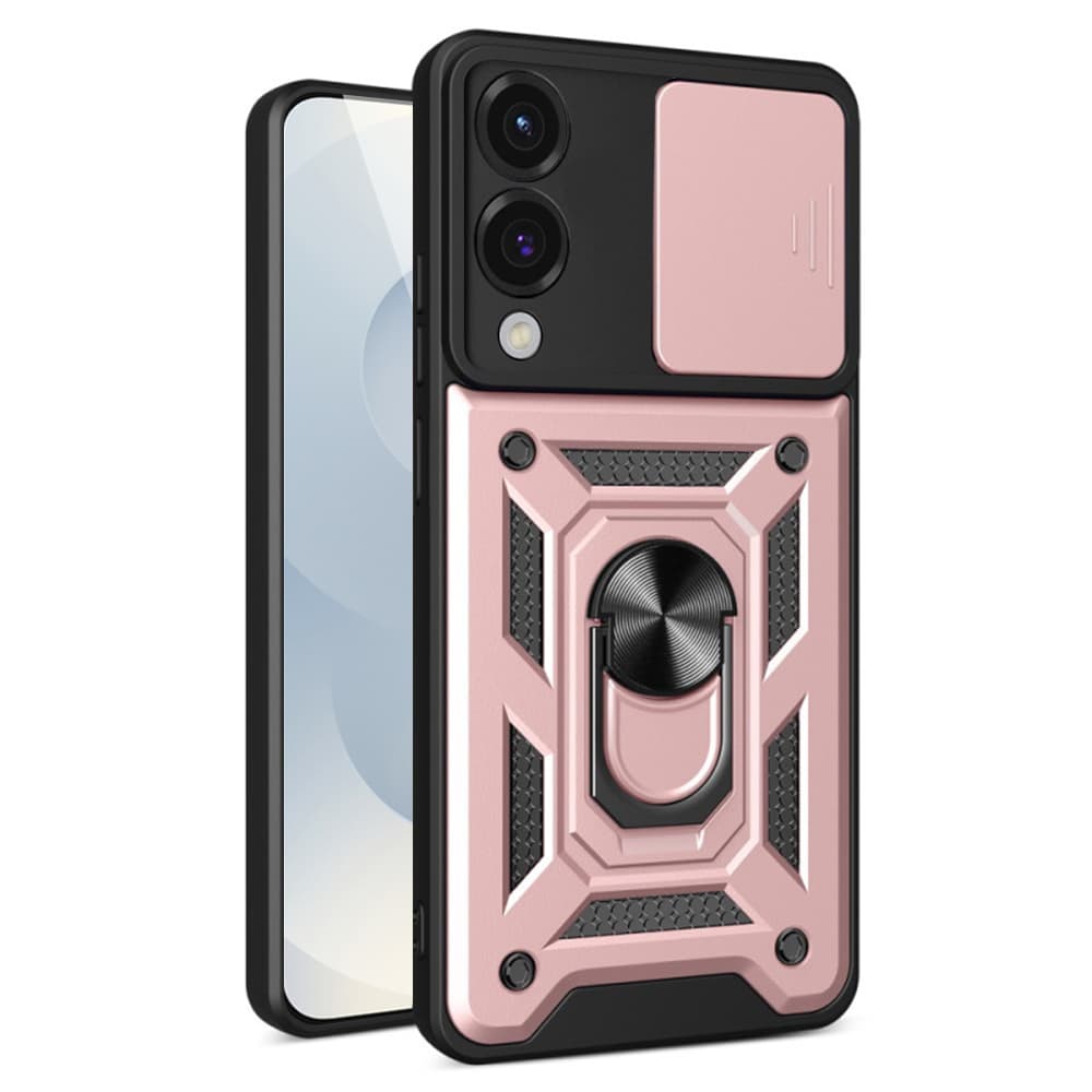 Techsuit CamShield Series Samsung Galaxy S25 Edge růžově zlatý - náhled 1