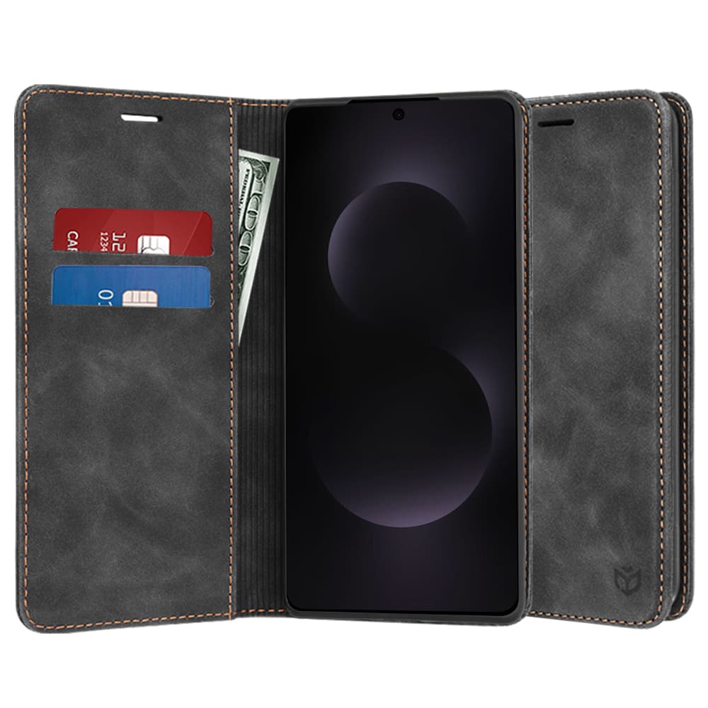 Ochranný kryt Techsuit Confy Cover pro Samsung Galaxy S25 Edge černý - náhled 1