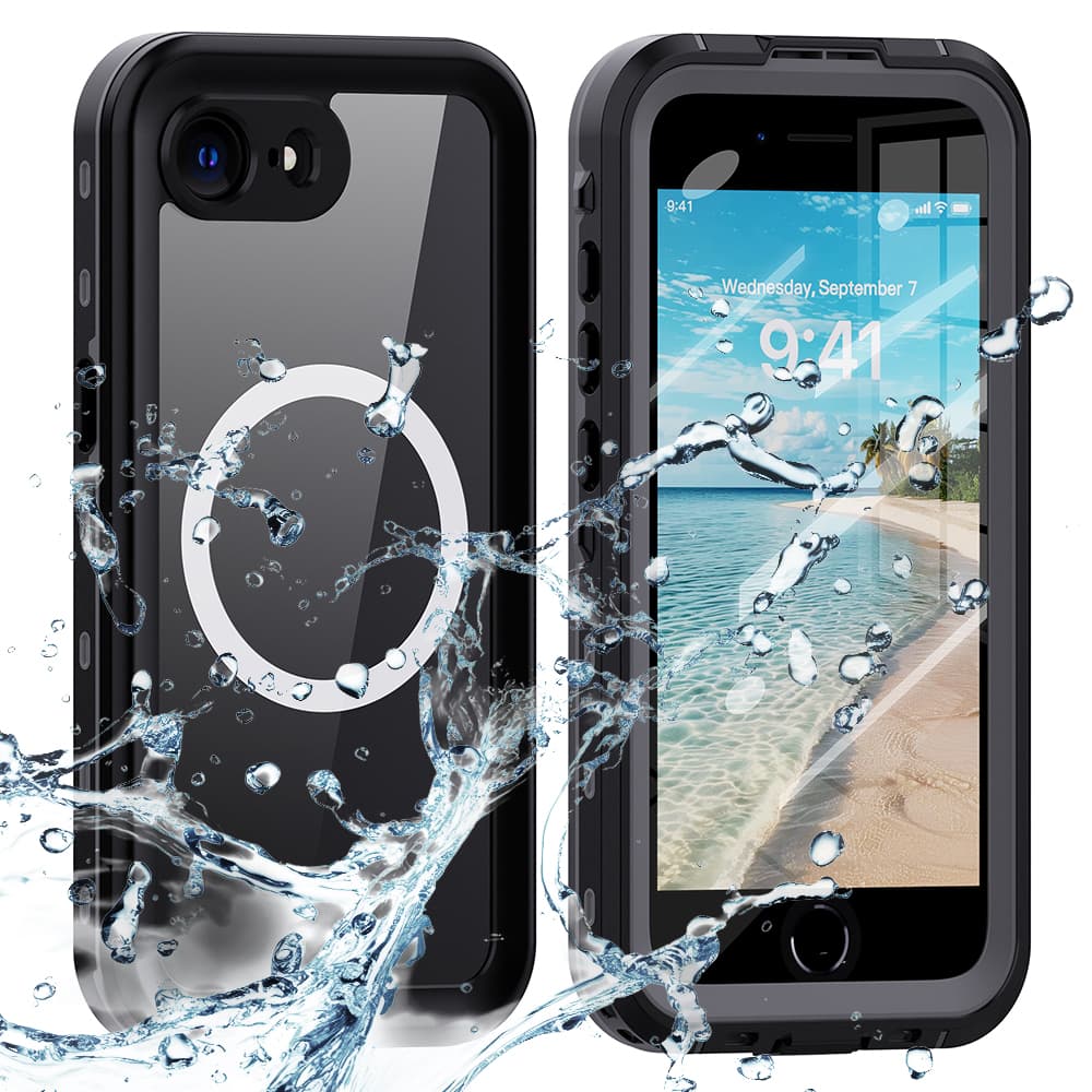 Pouzdro ShellBox vodotěsné IP68 iPhone 16e černé - náhled 1