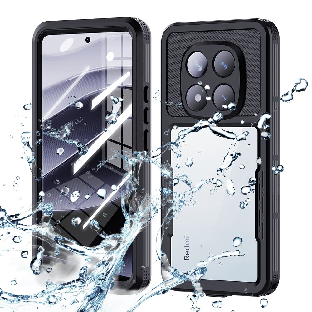 ShellBox Vodotěsné pouzdro IP68 Xiaomi Redmi Note 14 Pro 5G Poco X7 černé - náhled 1